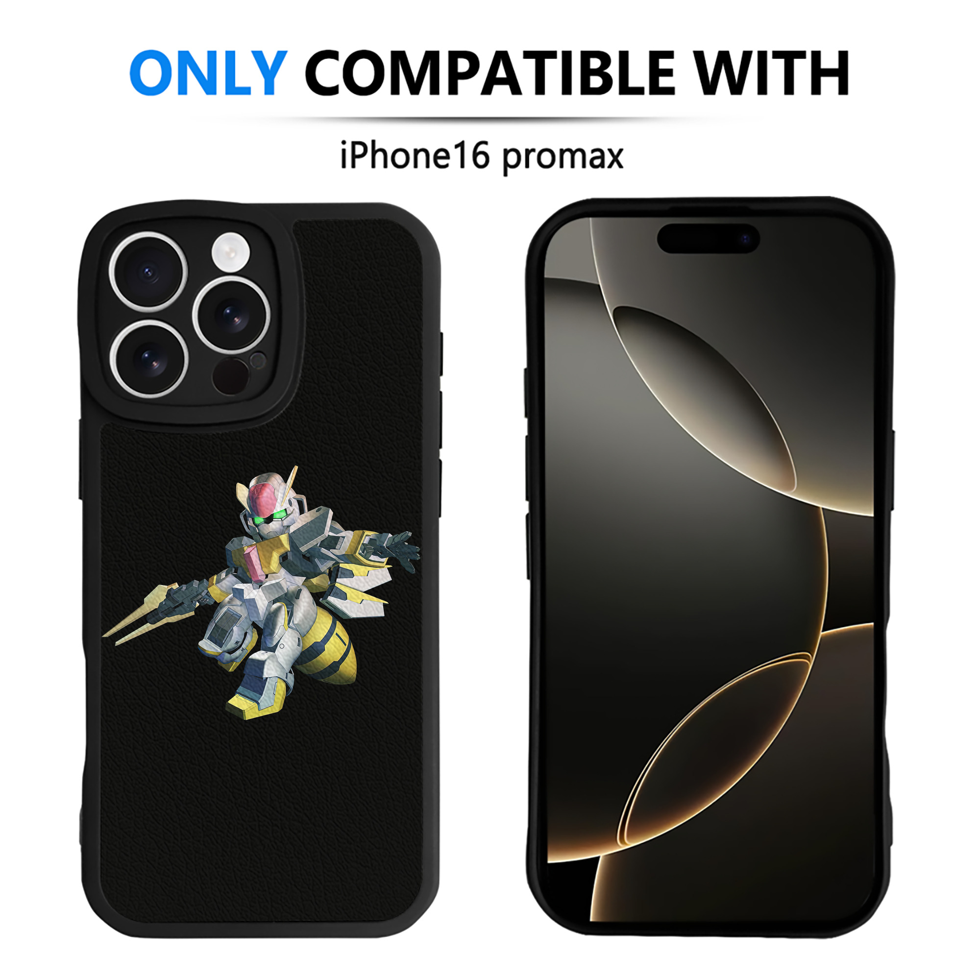（画像用） 機動戦士ガンダム Mobile Suit Gundam 【iPhone 16シリーズ対応】シリコンスマホケース（レザー調） 材質：シリコン